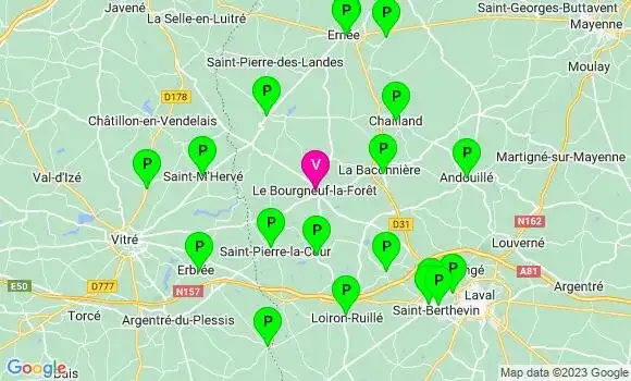 Pharmacie de Garde Le Bourgneuf la Forêt