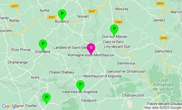 Pharmacie de Garde Romagne sous Montfaucon