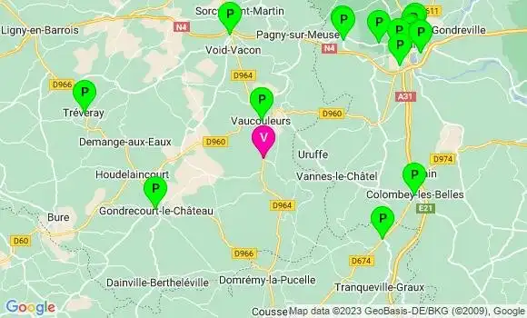 Pharmacie de Garde Burey en Vaux