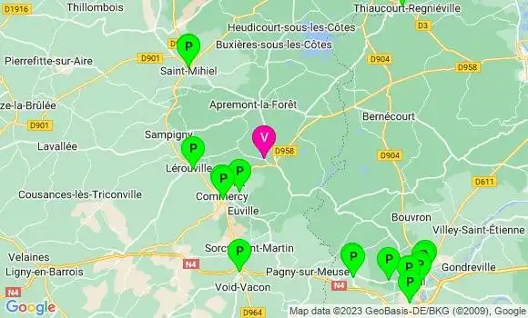 Pharmacie de Garde Frémeréville sous les Côtes