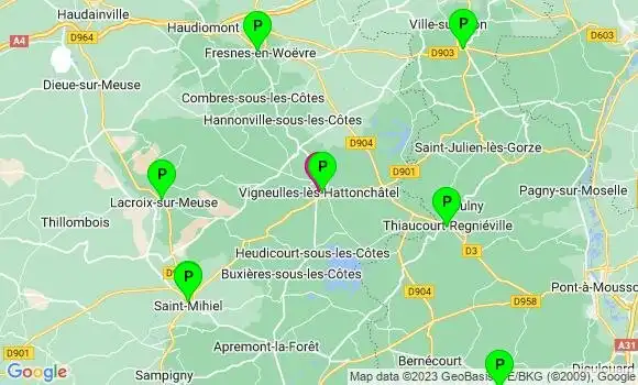 Pharmacie de Garde Vigneulles lès Hattonchâtel