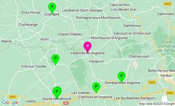 Pharmacie de Garde Varennes en Argonne