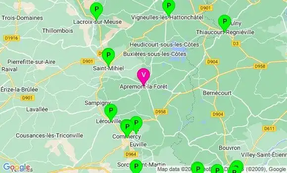Pharmacie de Garde Apremont la Forêt