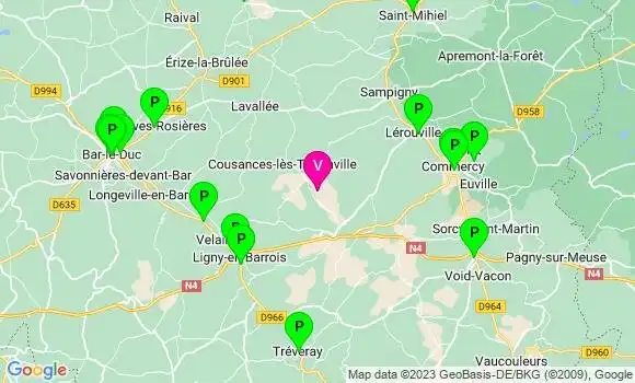 Pharmacie de Garde Erneville aux Bois