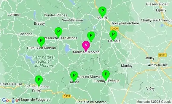 Pharmacie de Garde Moux en Morvan