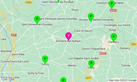 Pharmacie de Garde Entrains sur Nohain