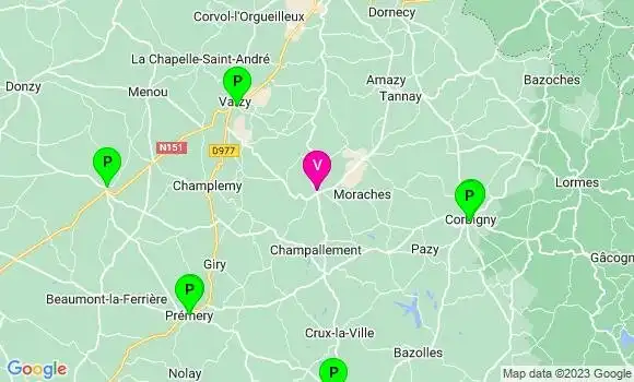 Pharmacie de Garde Brinon sur Beuvron