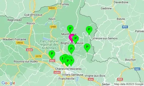 Pharmacie de Garde Bogny sur Meuse