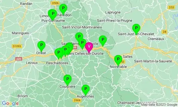 Pharmacie de Garde Celles sur Durolle