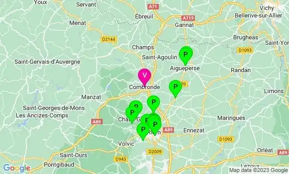 Pharmacie de Garde Combronde