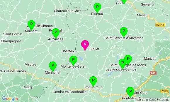 Pharmacie de Garde Charensat