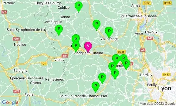 Pharmacie de Garde Vindry sur Turdine