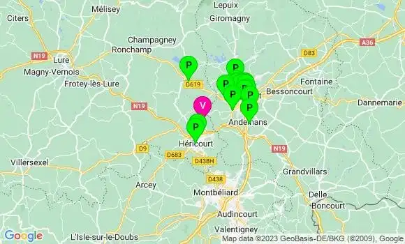 Pharmacie de Garde Echenans sous Mont Vaudois
