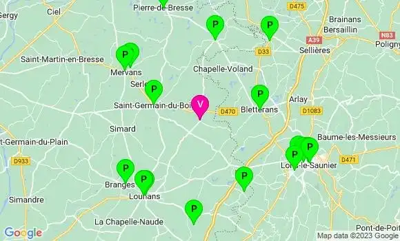 Pharmacie de Garde Frangy en Bresse