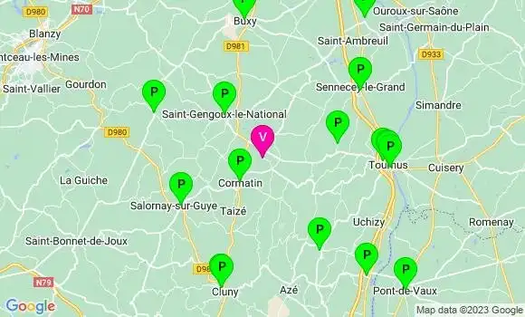 Pharmacie de Garde Bissy sous Uxelles