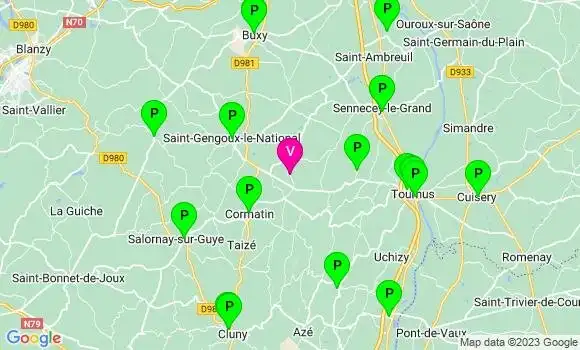 Pharmacie de Garde Champagny sous Uxelles