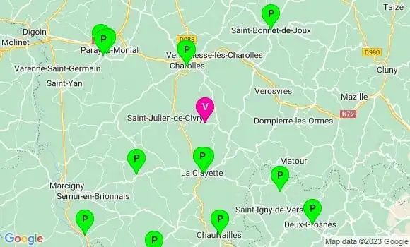 Pharmacie de Garde Ouroux sous le Bois Sainte Marie