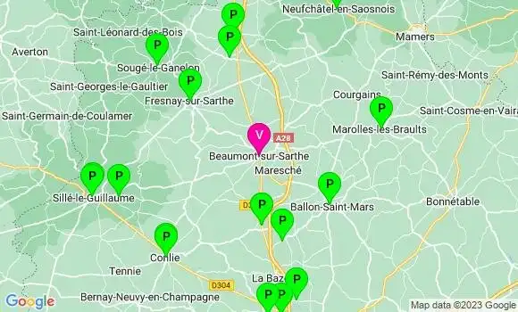 Pharmacie de Garde Beaumont sur Sarthe