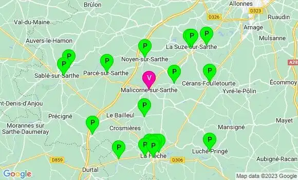 Pharmacie de Garde Malicorne sur Sarthe