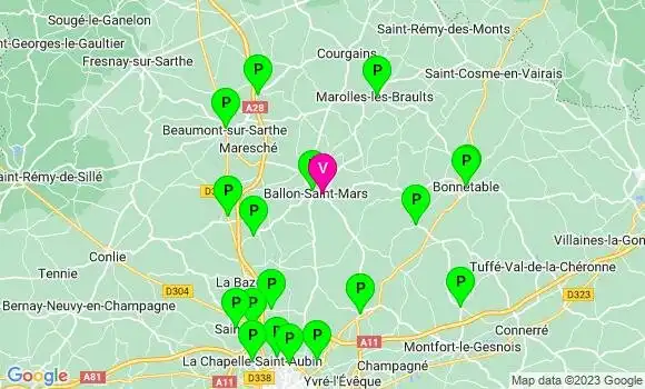 Pharmacie de Garde Saint Mars sous Ballon