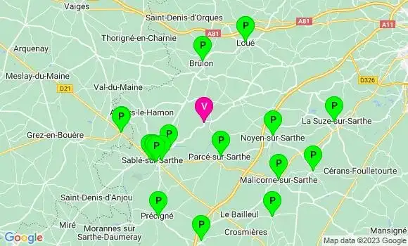 Pharmacie de Garde Asnières sur Vègre