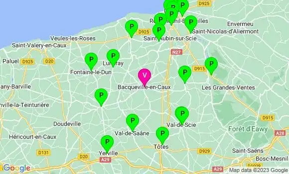 Pharmacie de Garde Bacqueville en Caux