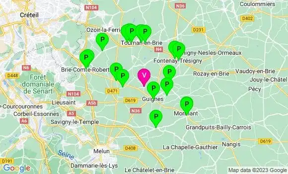 Pharmacie de Garde Ozouer le Voulgis