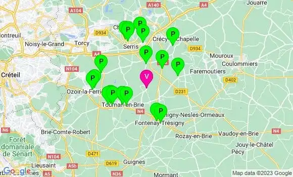 Pharmacie de Garde Neufmoutiers en Brie