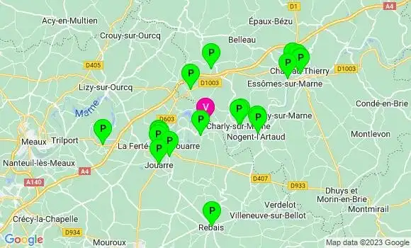 Pharmacie de Garde Nanteuil sur Marne