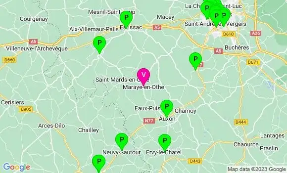 Pharmacie de Garde Maraye en Othe