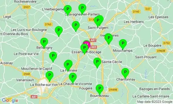Pharmacie de Garde Essarts en Bocage