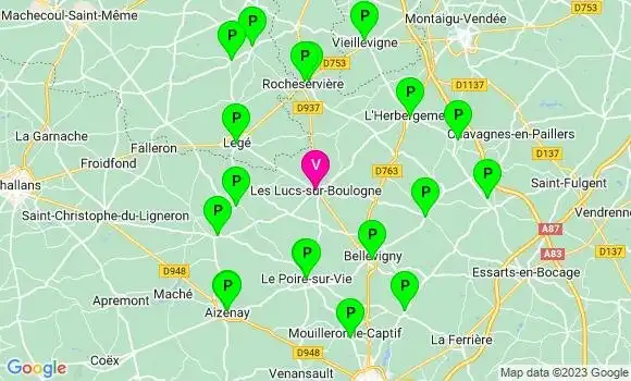 Pharmacie de Garde Les Lucs sur Boulogne