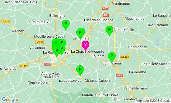 Pharmacie de Garde La Chaize le Vicomte