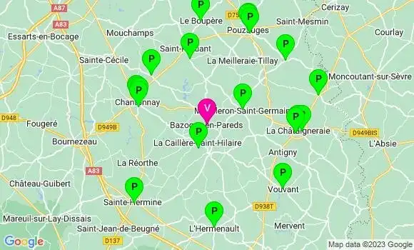 Pharmacie de Garde Bazoges en Pareds