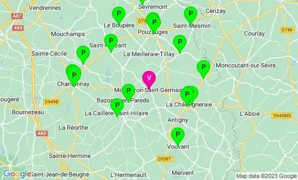 Pharmacie de Garde Mouilleron en Pareds