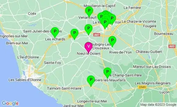 Pharmacie de Garde Nieul le Dolent