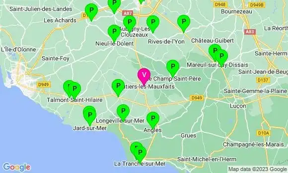Pharmacie de Garde Moutiers les Mauxfaits
