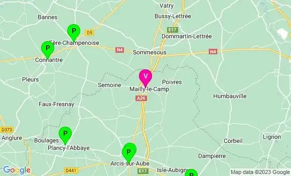Pharmacie de Garde Mailly le Camp