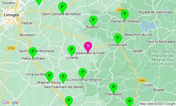 Pharmacie de Garde Châteauneuf la Forêt
