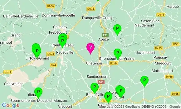 Pharmacie de Garde Courcelles sous Châtenois