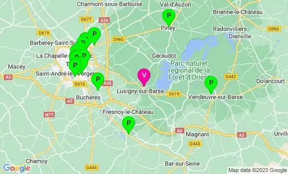 Pharmacie de Garde Lusigny sur Barse