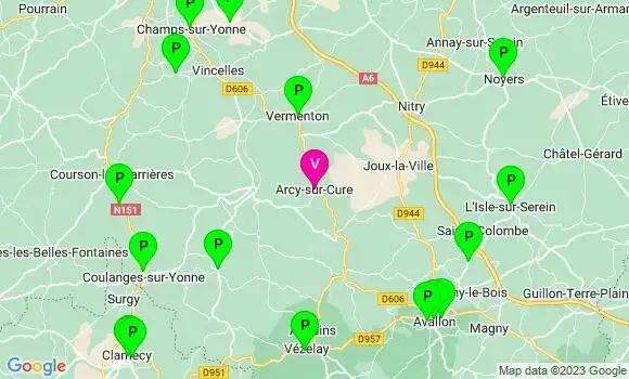 Pharmacie de Garde Arcy sur Cure