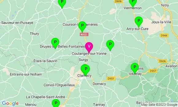Pharmacie de Garde Coulanges sur Yonne