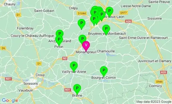 Pharmacie de Garde Monampteuil