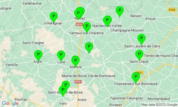 Pharmacie de Garde Aunac sur Charente