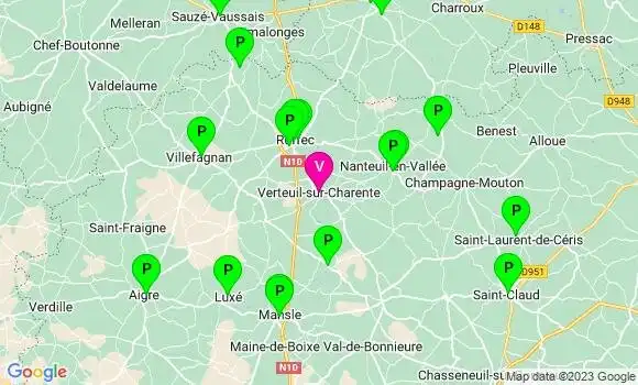 Pharmacie de Garde Verteuil sur Charente