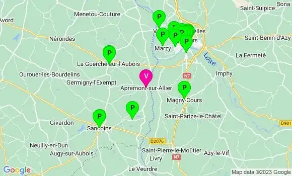 Pharmacie de Garde Apremont sur Allier