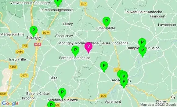 Pharmacie de Garde Pouilly sur Vingeanne