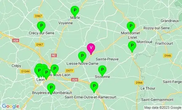 Pharmacie de Garde Chivres en Laonnois