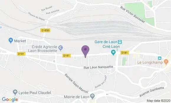 Localisation Pauline Beriot